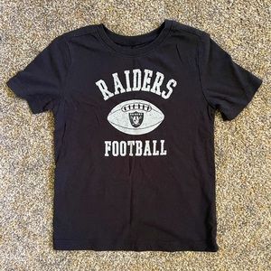 Little Boys Raiders Tee